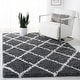 preview thumbnail 1 of 3, SAFAVIEH August Shag Berardina Trellis 1.5-inch Thick Rug