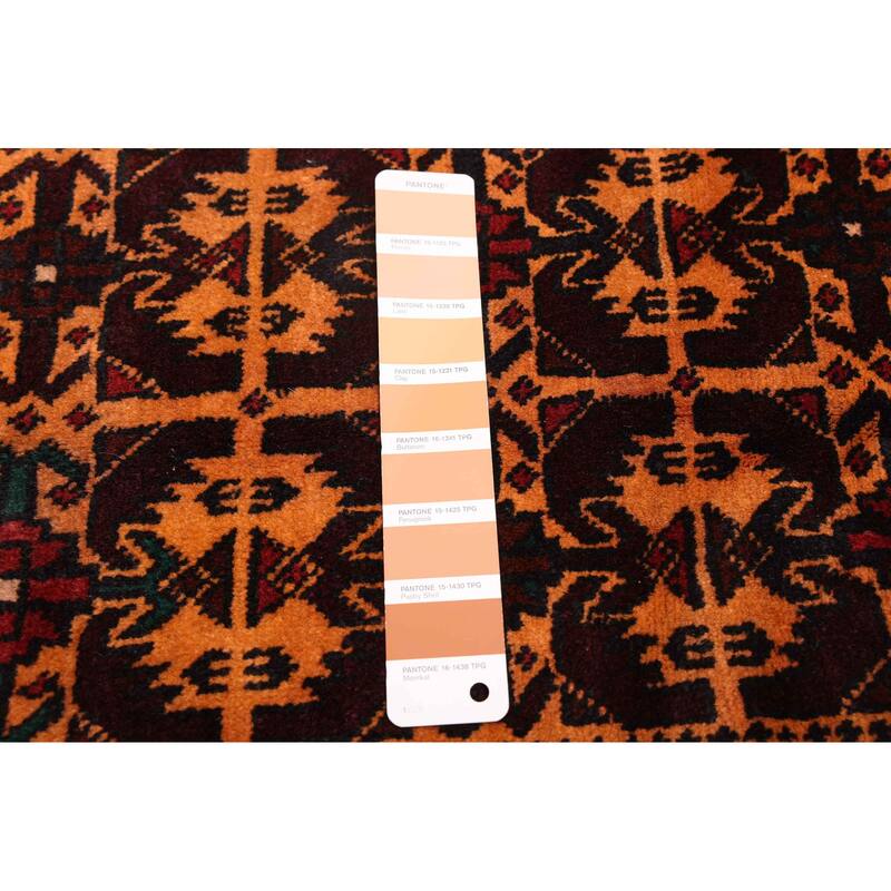 ECARPETGALLERY Hand-knotted Teimani Beige Wool Rug - 4'4 x 6'1