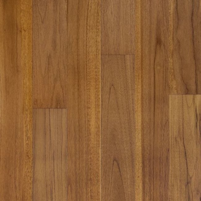 Shaw SW763 Regatta Teak 5" Wide Smooth Engineered Teak Hardwood