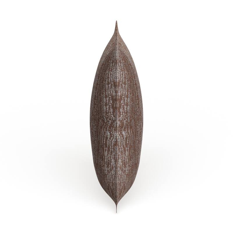 Silver Orchid Clift Shimmering Decorative Pillow