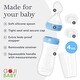 preview thumbnail 6 of 7, Tadpoles 4 oz Silicone Baby Food Dispensing Spoon 2 Pack - Includes Stopper (Blue)