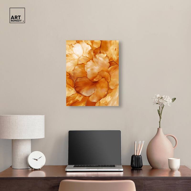 Sunlit Bloom II Canvas by Art Remedy, Gallery Wrapped