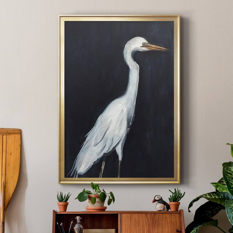 Calm Great Egret II Premium Framed Print - Ready to Hang