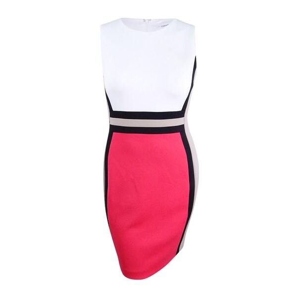 calvin klein watermelon dress