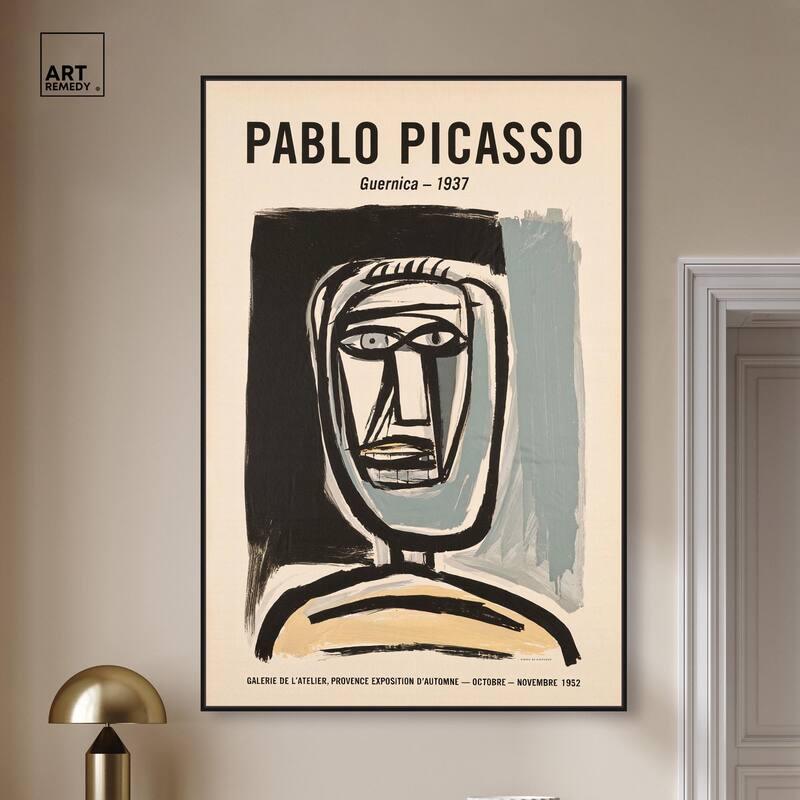 Head of Guernica Canvas by Art Remedy