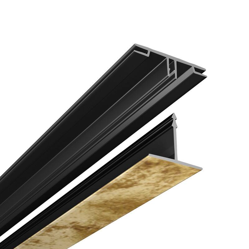CeilingMAX 100 sq. ft. Bermuda Bronze Surface Mount Grid Kit - Gold - 2 x 2