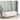 3 Pieces Mid-century Modern Buckle Fabric Living Room Sofa Set Sectional
