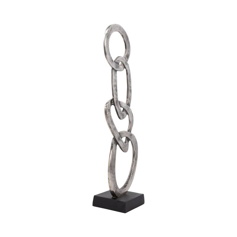 Sagebrook Home Aluminum Novelty Noida Statuary