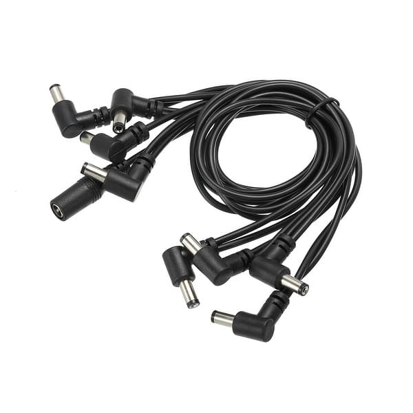 1 to 8 Way Daisy Chain Cable Guitar Effect Pedal Power Supply Splitter