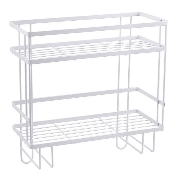 2 Tier Over The Toilet Storage Shelf Rack Organizer Bed Bath & Beyond 37938155