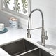 preview thumbnail 3 of 19, Spring Kitchen Faucet, Single Level Handle and Pull Down Sprayer