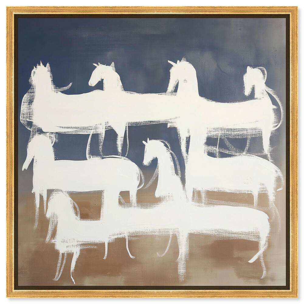 Phantom Herd Canvas by Art Remedy