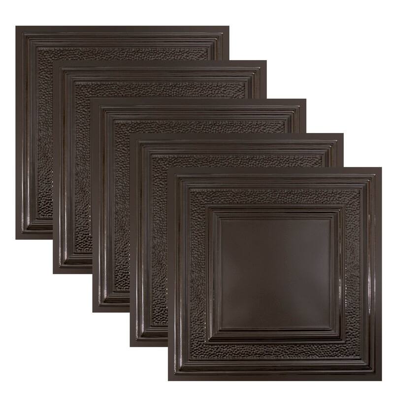 Great Lakes Tin Milwaukee Lay-in Ceiling Tile - Bronze Burst - 2 x 2