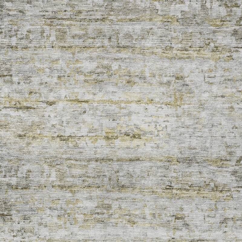 HomeRoots Striped Transitional Rectangle Outdoor Rug