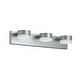 preview thumbnail 9 of 7, AFX EMAV2404LAJUD Emma 3 Light 24" Wide Vanity Light Satin Nickel