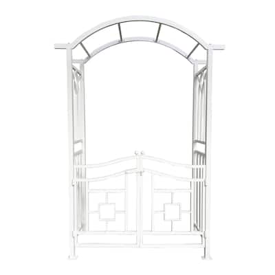 Aluminum Garden Arch with Gate