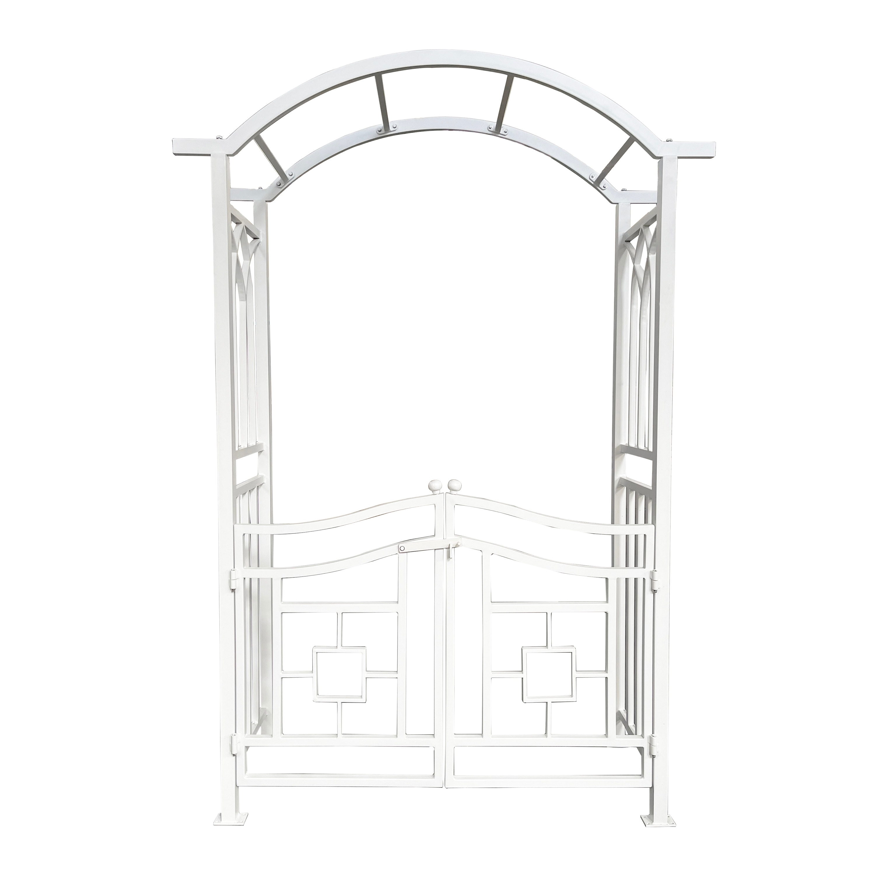 Aluminum Garden Arch with Gate
