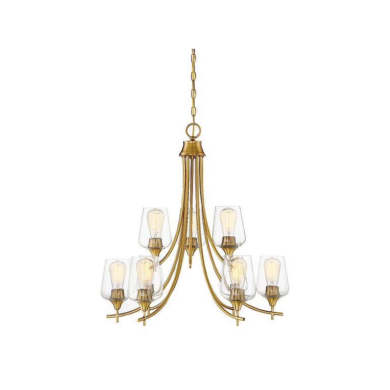 Savoy House Octave 9 Light 30" Wide Chandelier