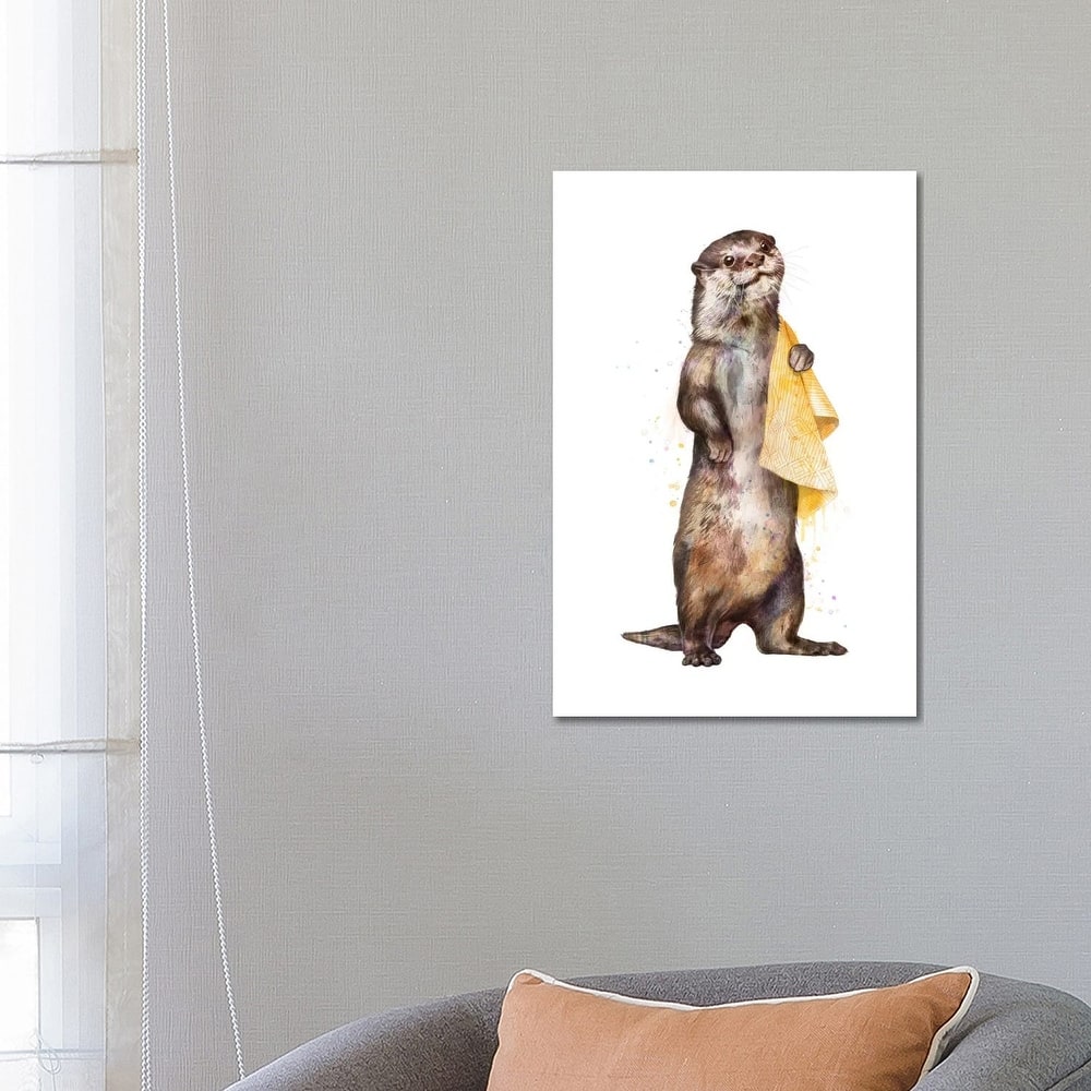 iCanvas "Otter" by Laura Graves Canvas Print