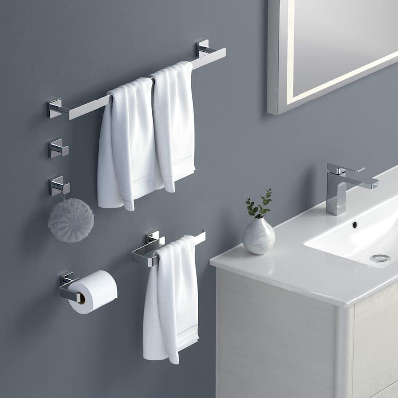 Blaze 5 Piece Bathroom Hardware Set
