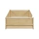 preview thumbnail 14 of 45, Twin Size Wood Floor Platform Bed with Built-in Book Storage Rack