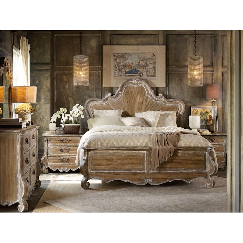 Chatelet California King Wood Panel Bed