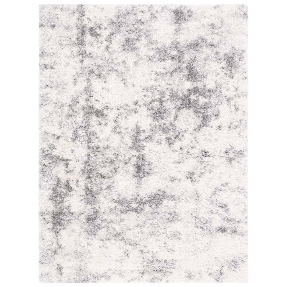 SAFAVIEH Lindsay Shag Vicki Modern Abstract 2-inch Thick Rug