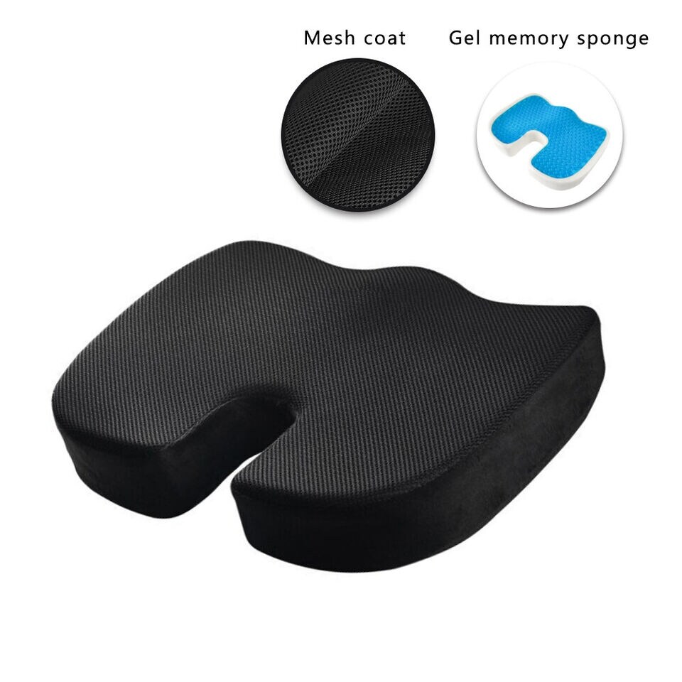 Gel memory foam chair cushion store