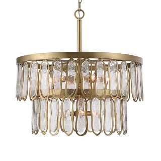 Uttermost 21586 Aurelie 9 Light 28" Wide Pendant
