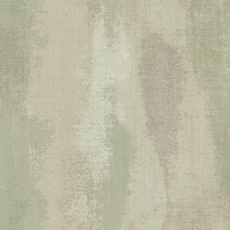 Galerie Wallcoverings Italian Style Mottled Plain Texture Vinyl on Non-woven Matte Wallpaper Roll - 33 feet x 21 inches - Green