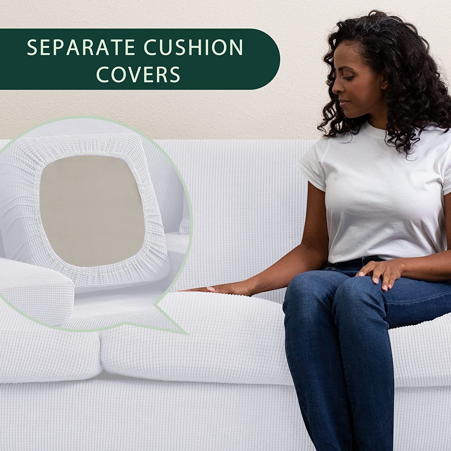 Individual discount cushion slipcovers
