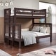 preview thumbnail 28 of 26, Taylor & Olive Trillium Twin over Full Bunk Bed with End Ladder