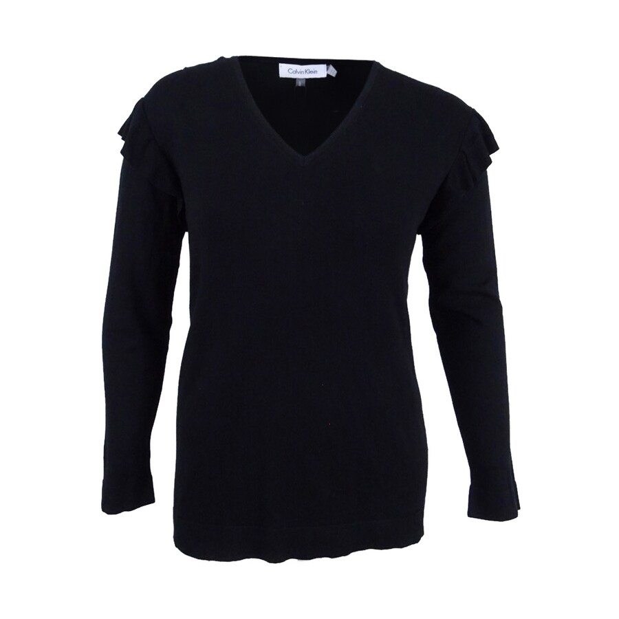 womens black calvin klein jumper