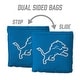 preview thumbnail 4 of 3, Detroit Lions NFL Dual Sided Pro Stop & Slide Cornhole Bags