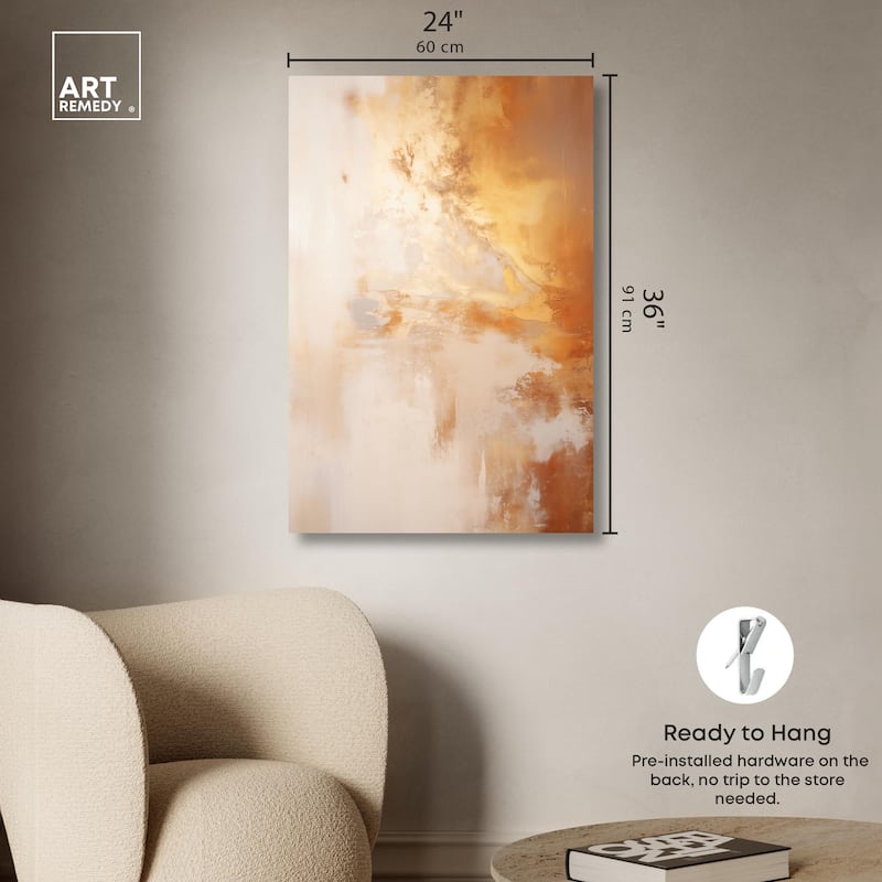 Aether's Touch Canvas by Art Remedy, Gallery Wrapped