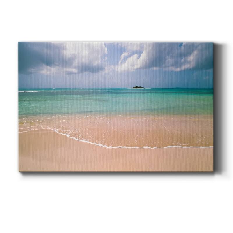 Clear Beach Premium Gallery Wrapped Canvas - Ready to Hang - 32X48