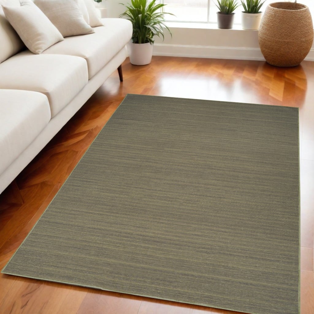 Gexad Power Loomed Abstract Modern Low Pile Area Rug By HomeRoots - 87' X '63' X '0.25