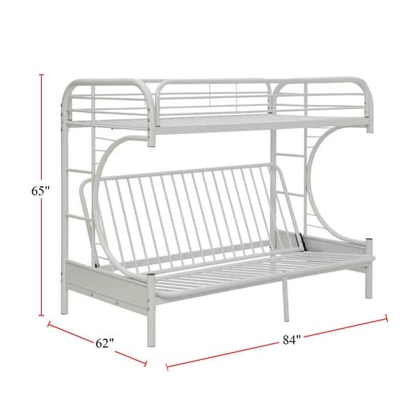 Metal Twin XL Over Queen Futon Bunk Bed Bed Bath & Beyond 34839767