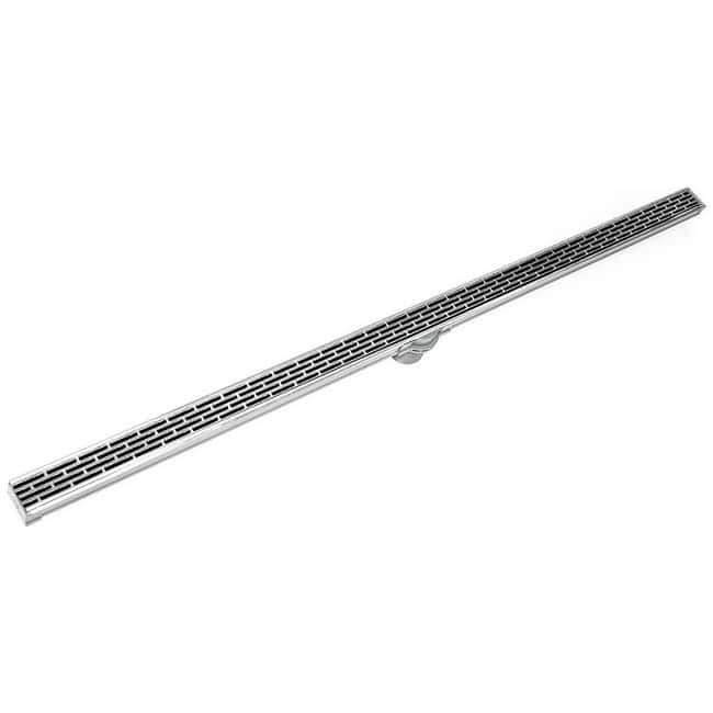 Infinity Drain S-LT 3836 36" Site Sizable Stainless Steel Low Profile - Polished Stainless