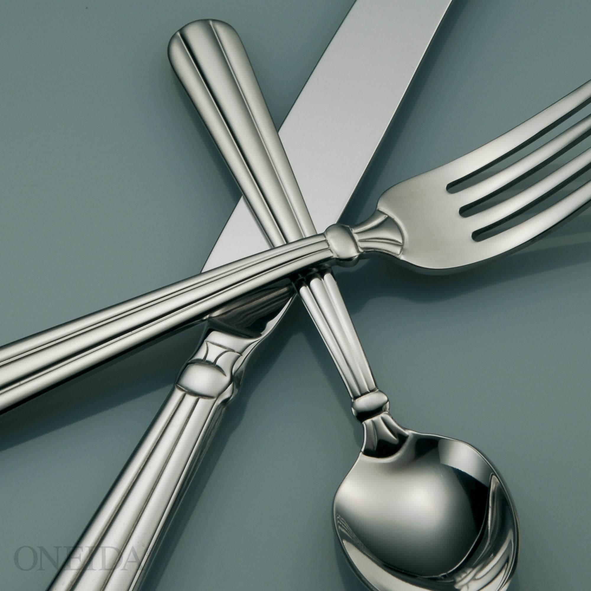 Oneida 18/10 Stainless Steel Unity Dinner Forks (Set of 36) - On