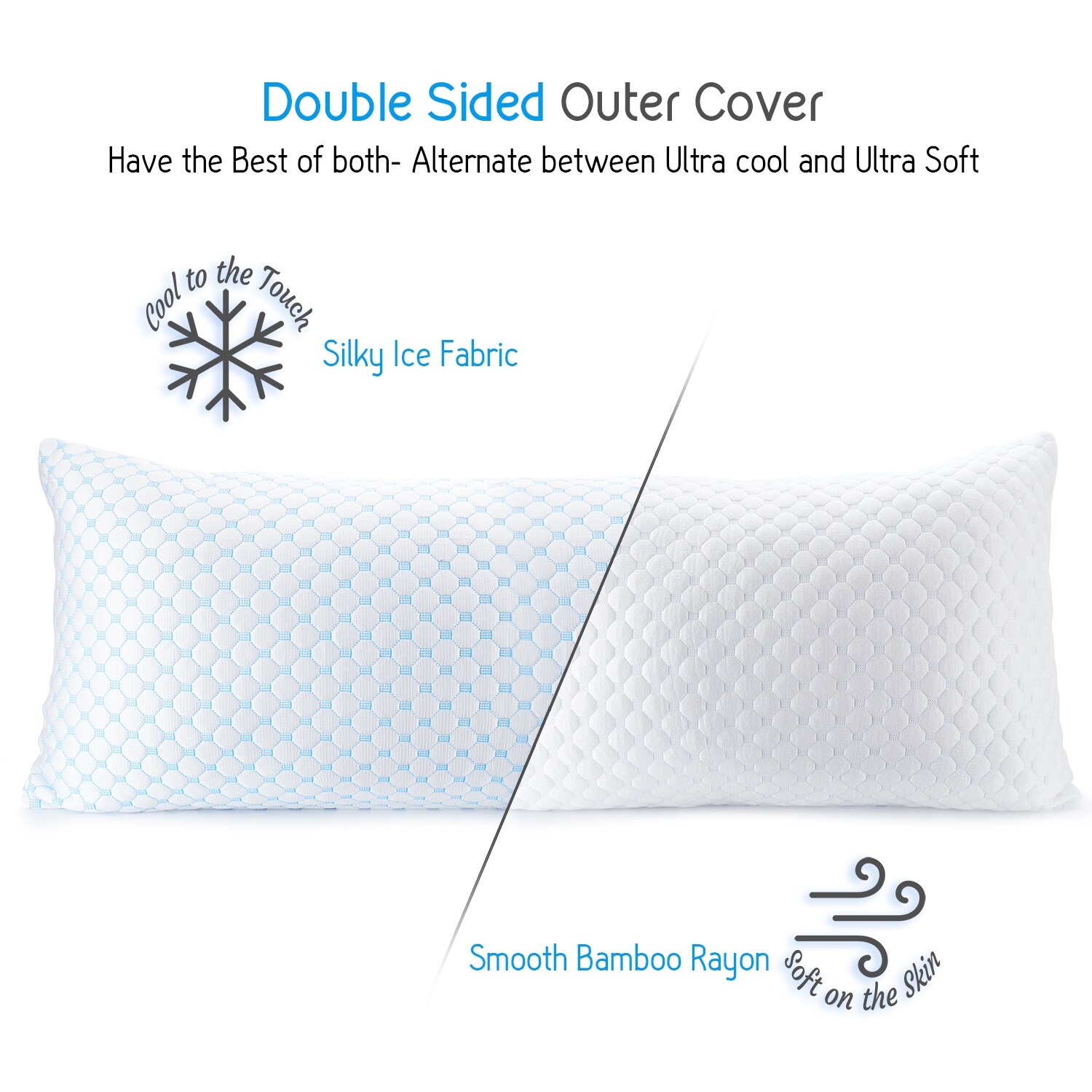 Hot and top cold pillow