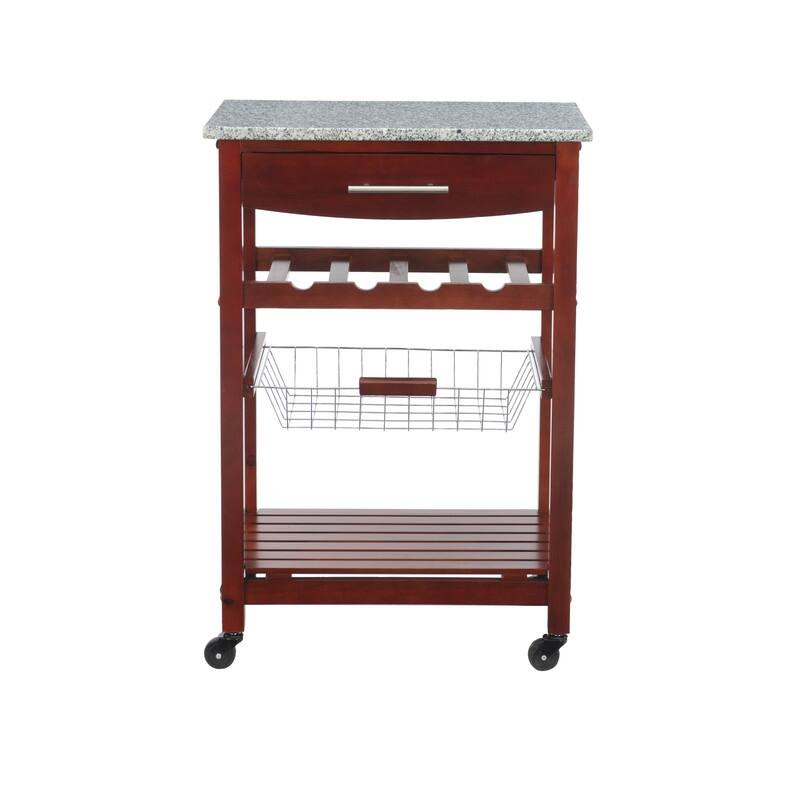 Jake Compact Mobile Rolling Kitchen Cart
