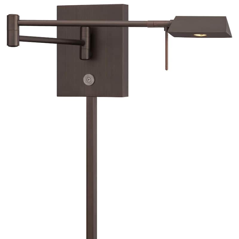 Kovacs 1 Light 6.25" Height LED Plug In Wall Sconce in Copper Bronze - Copper Bronze Patina