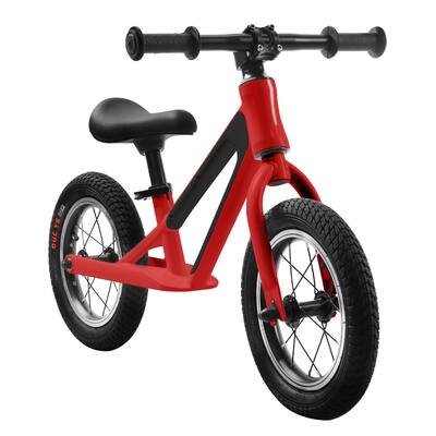 Balance Bike, Magnesium Alloy Frame Toddler Bike,Lightweight Sport Training Bicycle with 12" Rubber pneumatic tires
