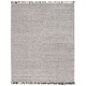 preview thumbnail 25 of 44, SAFAVIEH Natura Irinka Wool Fringe Rug 8' x 10' - Black/Ivory - Rectangle