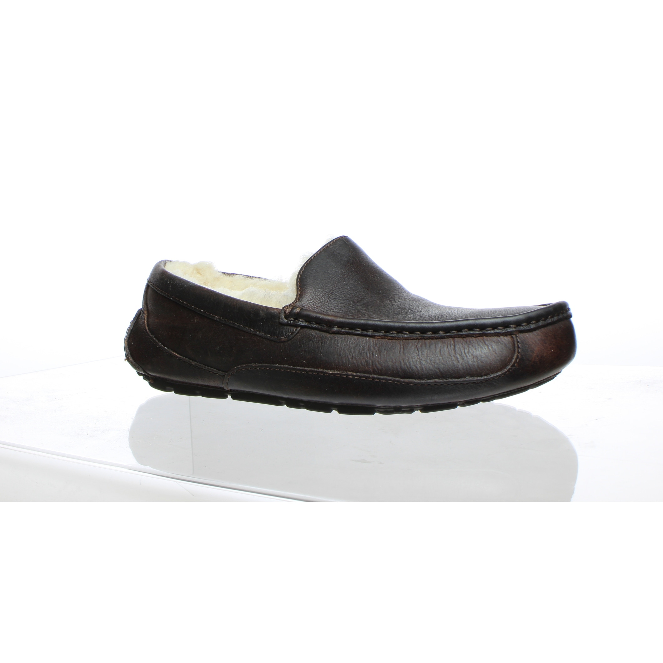 ugg ascot black leather