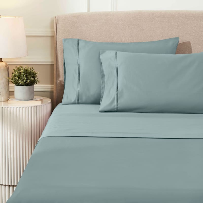 Blue Nile Mills 1200 Thread Count Egyptian Cotton Deep Pocket Sheet Set