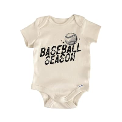Baseball Season - Baby Boy Girl Clothes Bodysuit Funny Cute