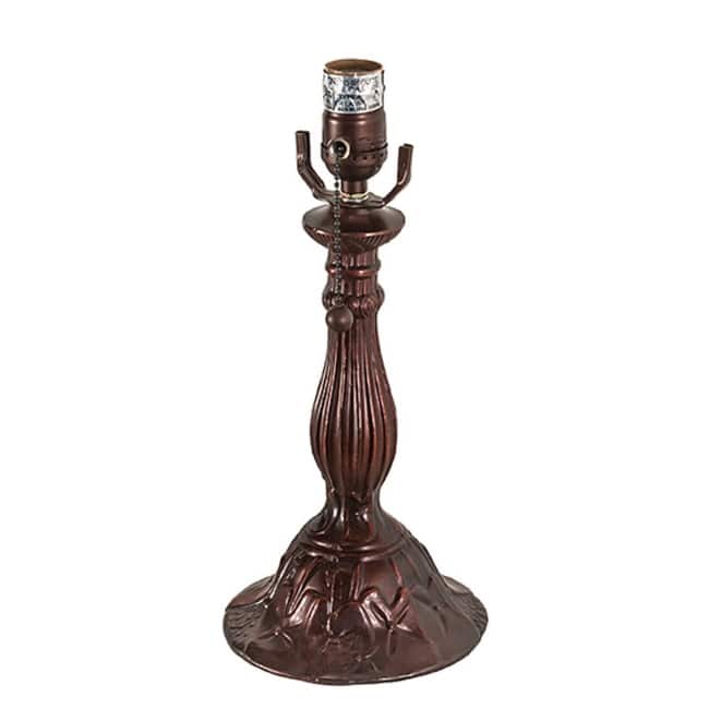 Meyda Tiffany 10091 Lily 11" Tall Lamp Base