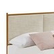preview thumbnail 12 of 28, Classic steamed bread shaped backrest, metal frame, solid wood ribs, with four storage drawers, sponge soft bag